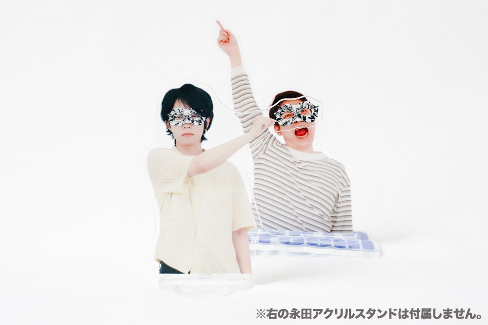 オモコロ 公式グッズ セット 匿名ラジオ ARuFa　恐山 匿名ラジオ 目隠しアクスタ（恐山） | オモコロストア