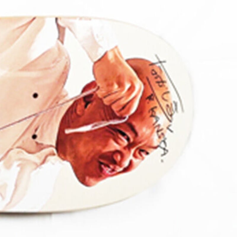 長島 スケートボードデッキ（サイン入り） | オモコロストア