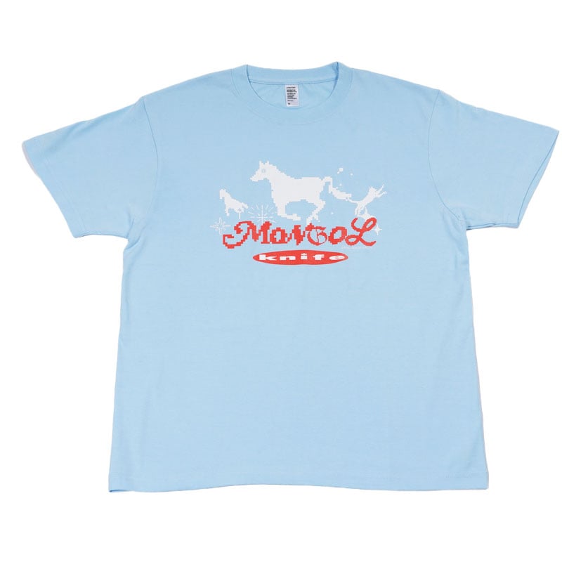 モンゴルナイフ ホースTシャツ | オモコロストア