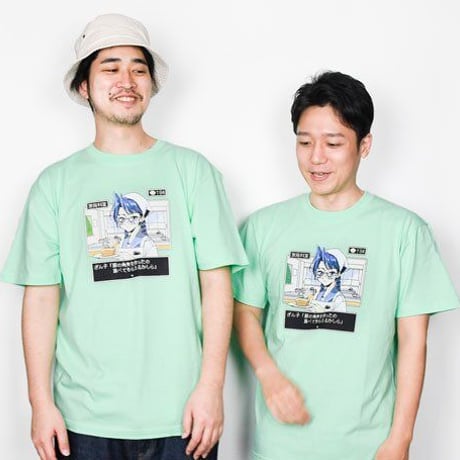 恐山（ざん子）Tシャツ【角煮ver】