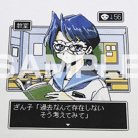 恐山（ざん子）Tシャツ【過去ver】