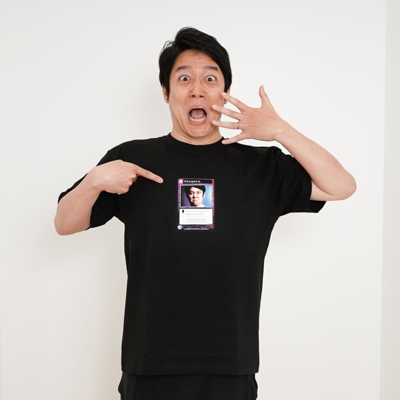 永田 トレカTシャツ | オモコロストア