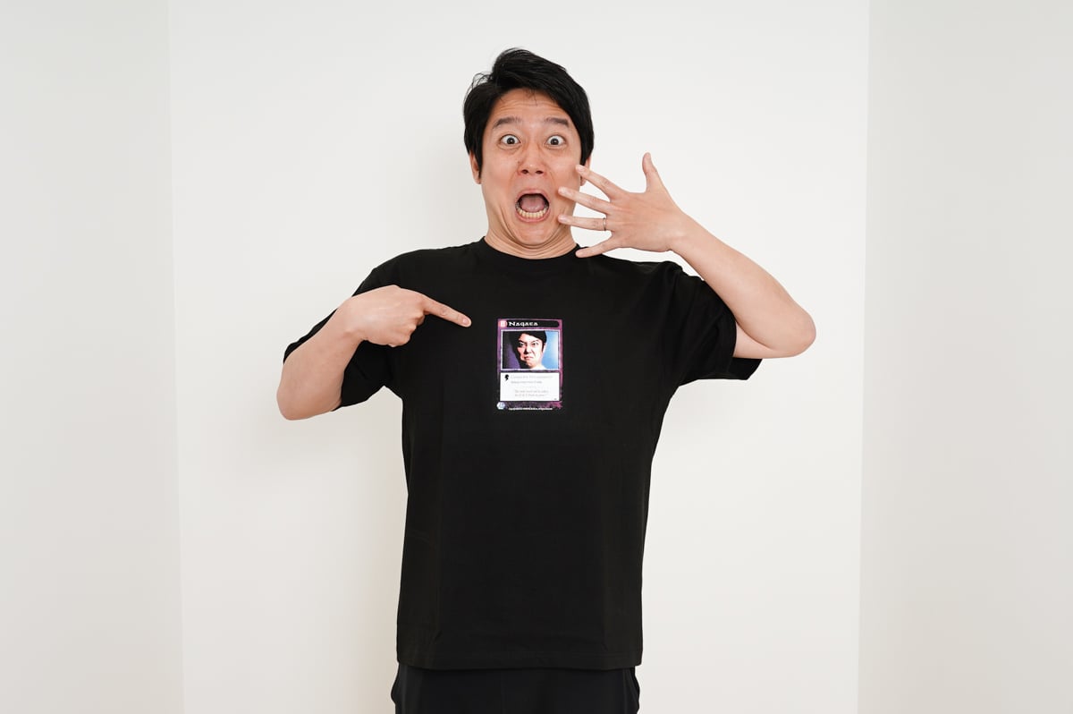 永田 トレカTシャツ | オモコロストア