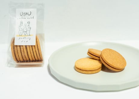 プリンクッキーサンド