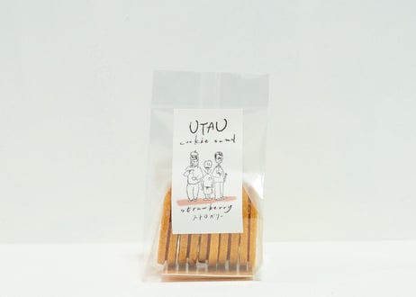 ストロベリークッキーサンド