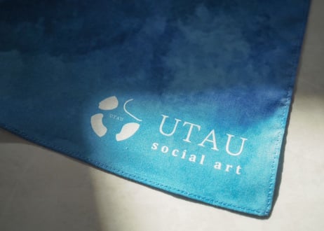 Art Handkerchief「群青 」