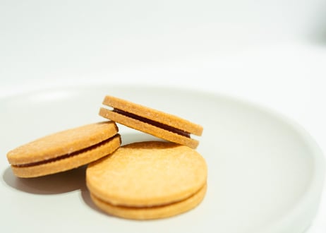 プリンクッキーサンド