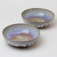 萩むらさき朝顔茶器揃（化粧箱）｜萩焼窯元 萩陶苑 椿秀窯 ギフト