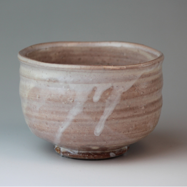セール品｜抹茶碗 楽 （化粧箱）｜萩焼窯元 萩陶苑 椿秀窯 ギフト