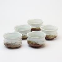 抹茶碗梅花皮楽型 国輔作（桐箱）｜萩焼窯元 萩陶苑 椿秀窯 ギフト