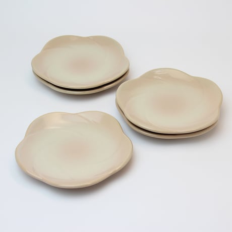 714-2/萩焼/銘々皿揃/椿秀 窯/5客 CATEGORY プレート | HAGIYAKI