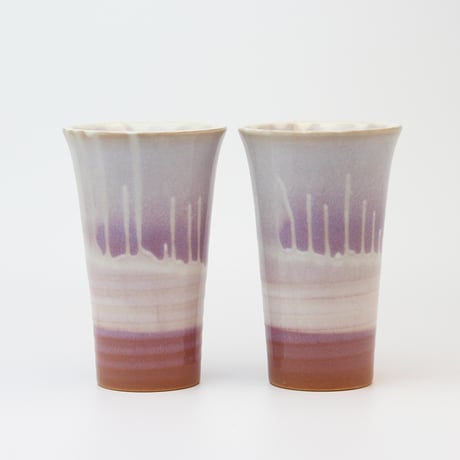 萩焼　フリーカップ オンラインストア限定品 | フリーカップ単品 もも（段箱）｜萩焼