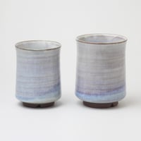 かいらぎ組湯呑 佳俊作（木箱）｜萩焼窯元 萩陶苑 椿秀窯 ギフト 作家