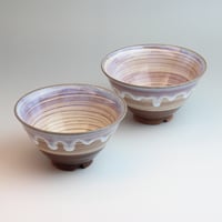萩焼き。菓子入れ 萩の雫｜そら小鉢揃（化粧箱）｜萩焼窯元 萩陶苑 椿秀窯 ギフト