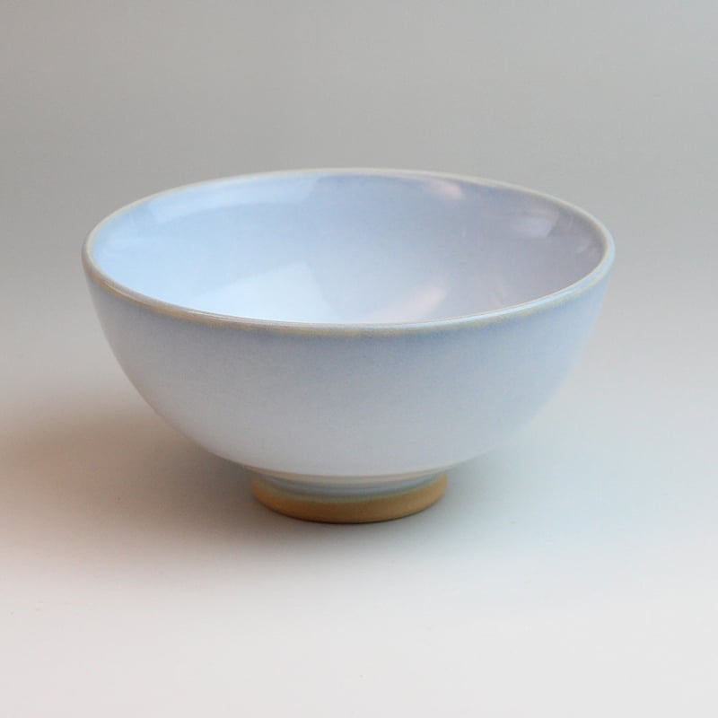 つぼみ露草飯茶碗3.8寸(白箱)|萩焼窯元 萩陶苑 椿秀窯 ギフト つぼみ露草飯茶碗3.8寸(白箱)|萩焼窯元 萩陶苑 椿秀窯 ギフト