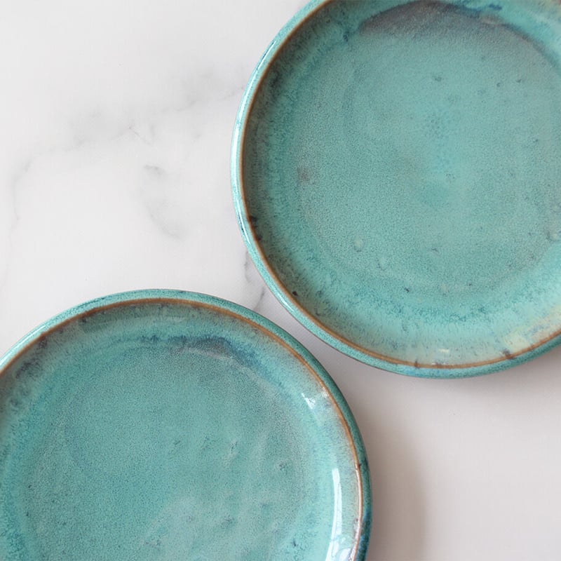 stella（ステラ）｜ プレートペア GR（化粧箱）｜萩焼 SHUTOUEN | HAGIY