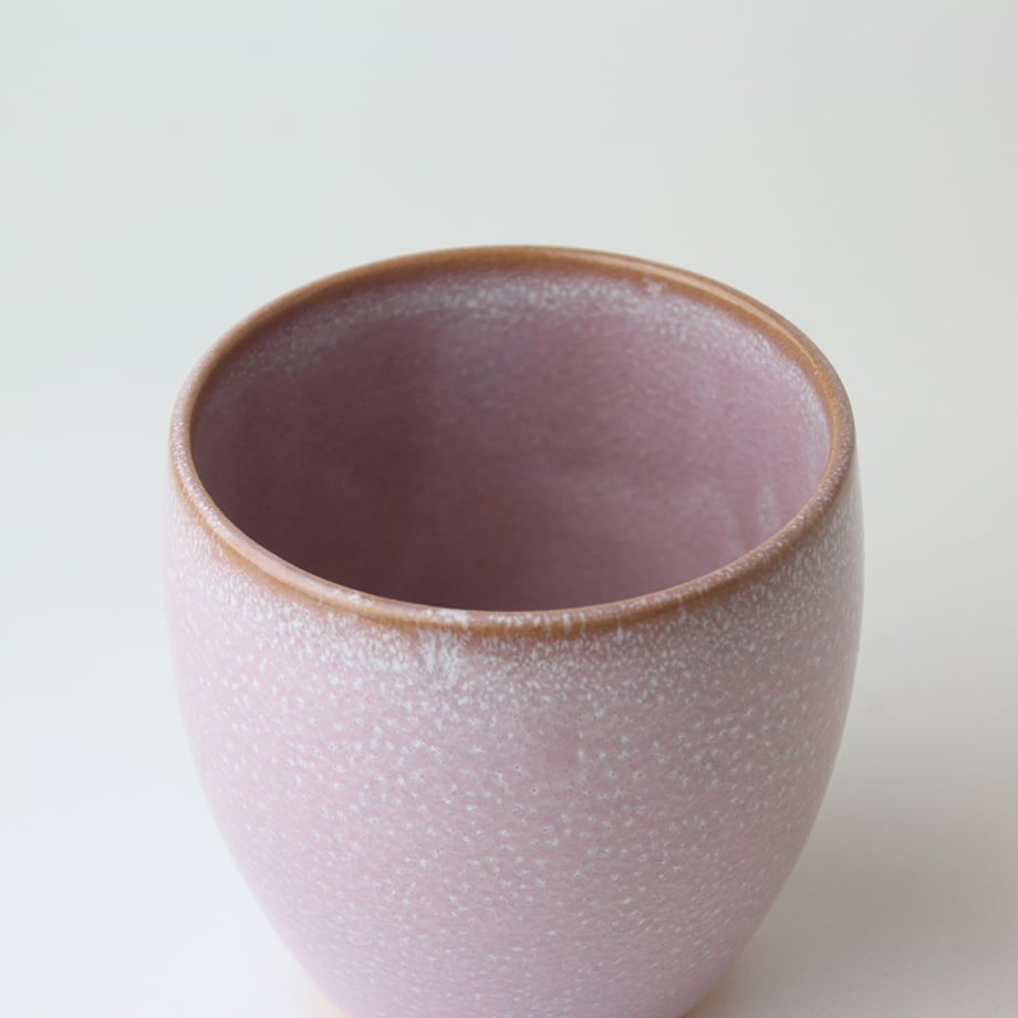 萩焼 オンラインストア限定品 | マルチカップ ピンク（化粧箱）｜萩焼