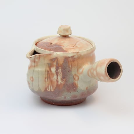 萩焼（登り窯)　御本手釉　急須 御本手ゆり茶器揃（化粧箱）｜萩焼窯元 萩陶苑 椿秀窯 ギフト