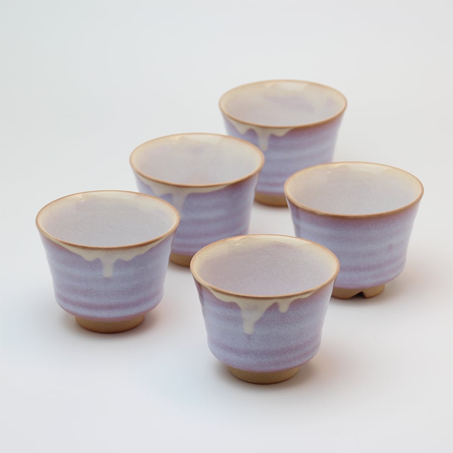 萩焼　萩むらさき　茶器揃 萩むらさき茶器揃い | 萩焼ショップ【泉-IZUMI】