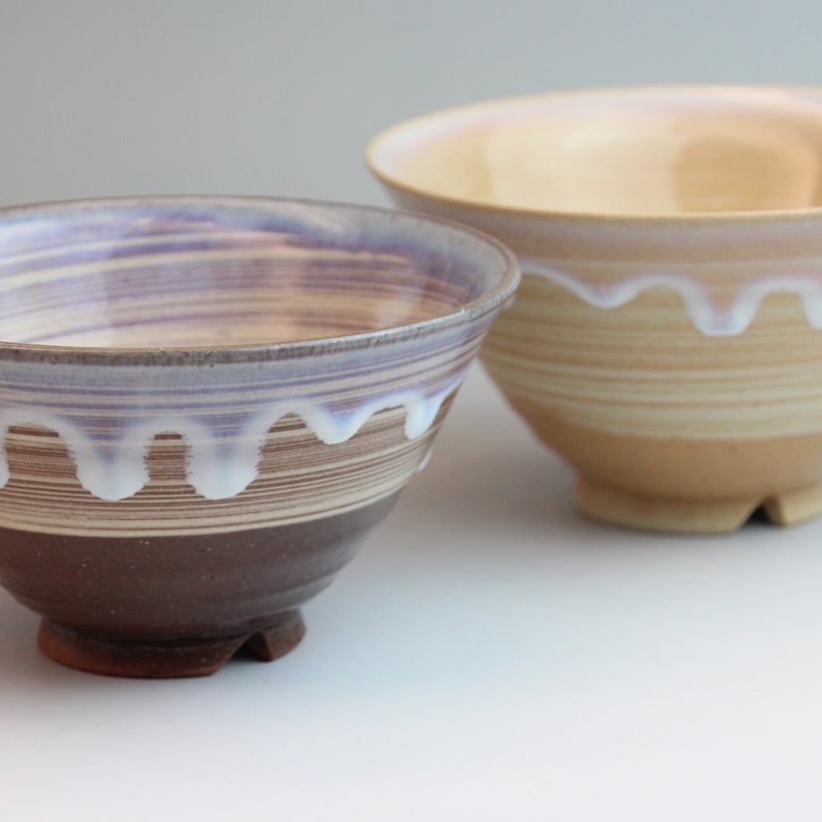 萩陶苑/椿秀窯』萩焼湯呑みセット 木箱入り 湯呑み 和食器 陶器