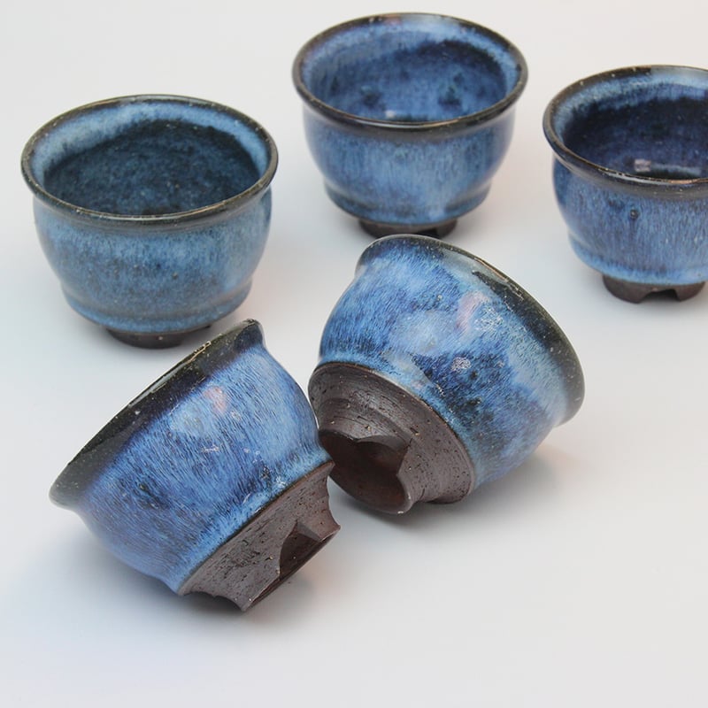 セール品 | 汲み出し揃 わたつみ（化粧箱）｜萩焼窯元 萩陶苑 椿秀窯