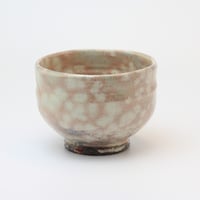 抹茶碗梅花皮楽型 国輔作（桐箱）｜萩焼窯元 萩陶苑 椿秀窯 ギフト