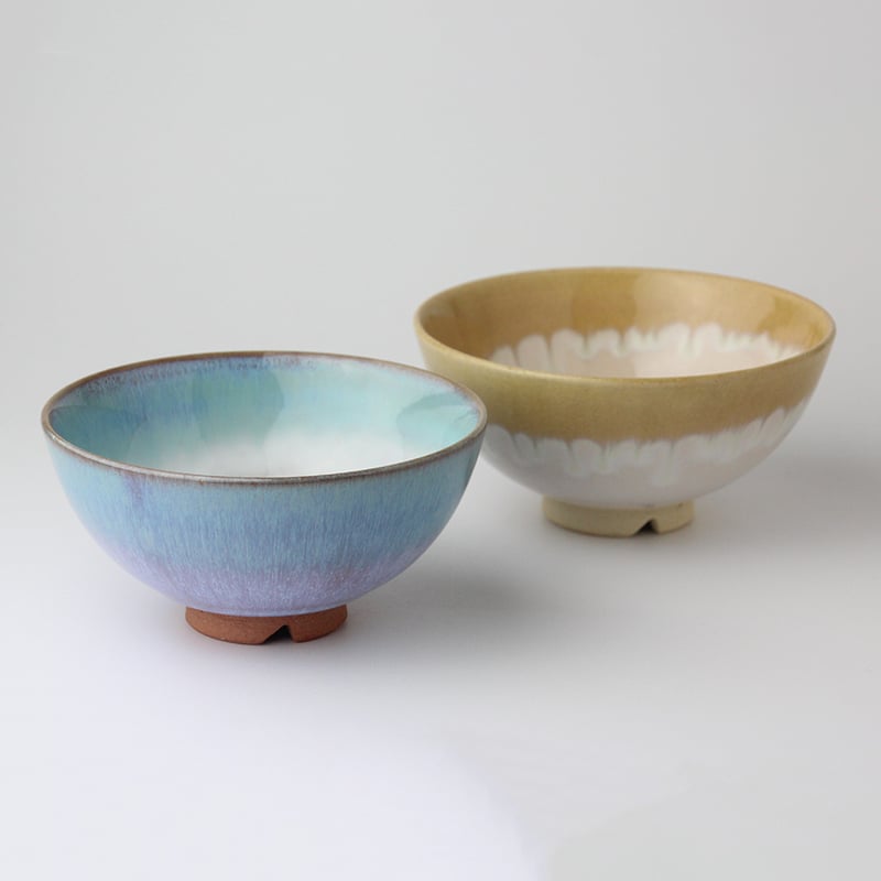 三葉葵紋入茶碗　萩焼　合わせ箱　MA264 三葉葵紋入茶碗 萩焼 合わせ箱 MA264 【公式通販】