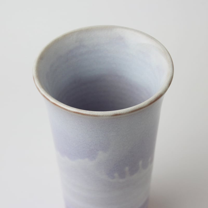 リズムロングフリーカップ単品（段箱）｜萩焼窯元 萩陶苑 椿秀窯