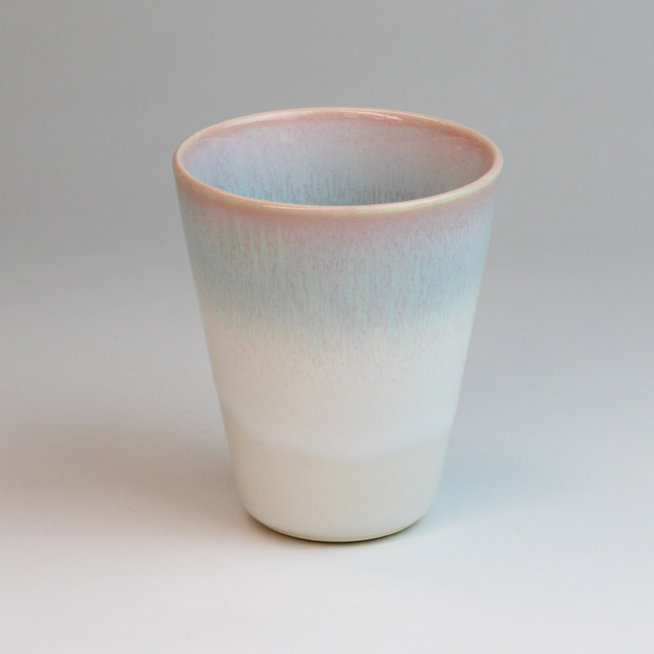 萩焼　フリーカップ オンラインストア限定品 | フリーカップ単品 もも（段箱）｜萩焼