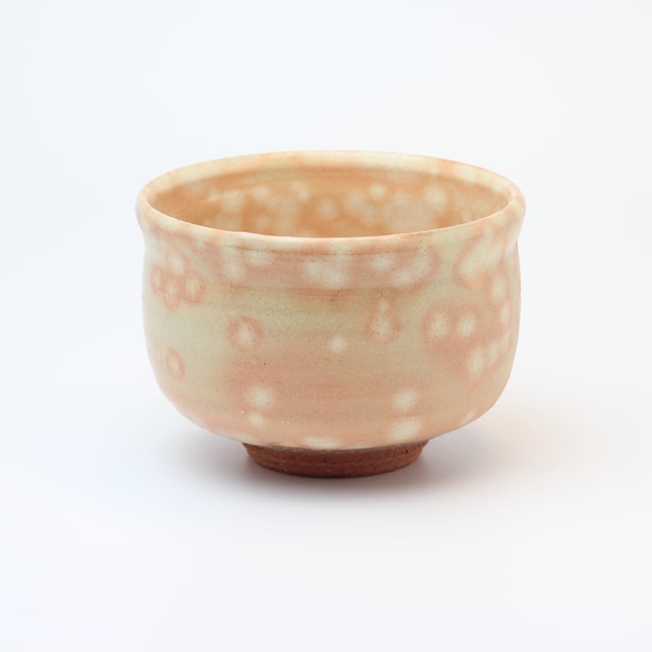 萩焼 藤村小春作 灰釉まろやか 共箱 抹茶碗（Sc） original
