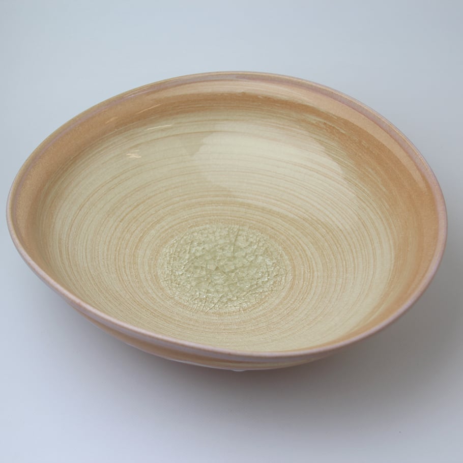 萩の雫｜しずく大鉢（化粧箱）｜萩焼 萩陶苑 椿秀窯 | HAGIYAKI