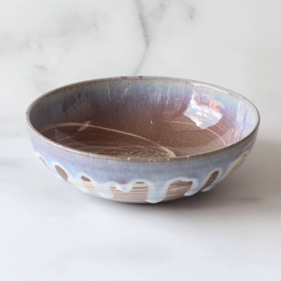 萩の雫｜ そら丸中鉢 ｜萩焼 萩陶苑 椿秀窯 | HAGIYAKI SHUTOUEN