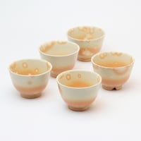 萩焼　壺かいらぎ　佳俊作　木箱入 かいらぎ冷酒器揃 佳俊作（木箱）｜萩焼窯元 萩陶苑 椿秀窯