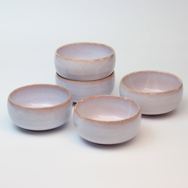 萩むらさき丸小鉢揃(化粧箱)|萩焼窯元 萩陶苑 椿秀窯 ギフト 萩むらさき丸小鉢揃(化粧箱)|萩焼窯元 萩陶苑 椿秀窯 ギフト