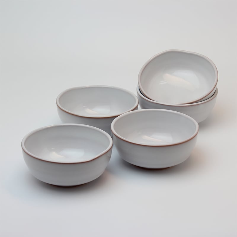白萩小鉢揃(化粧箱)|萩焼窯元 萩陶苑 椿秀窯 ギフト 白萩小鉢揃(化粧箱)|萩焼窯元 萩陶苑 椿秀窯 ギフト