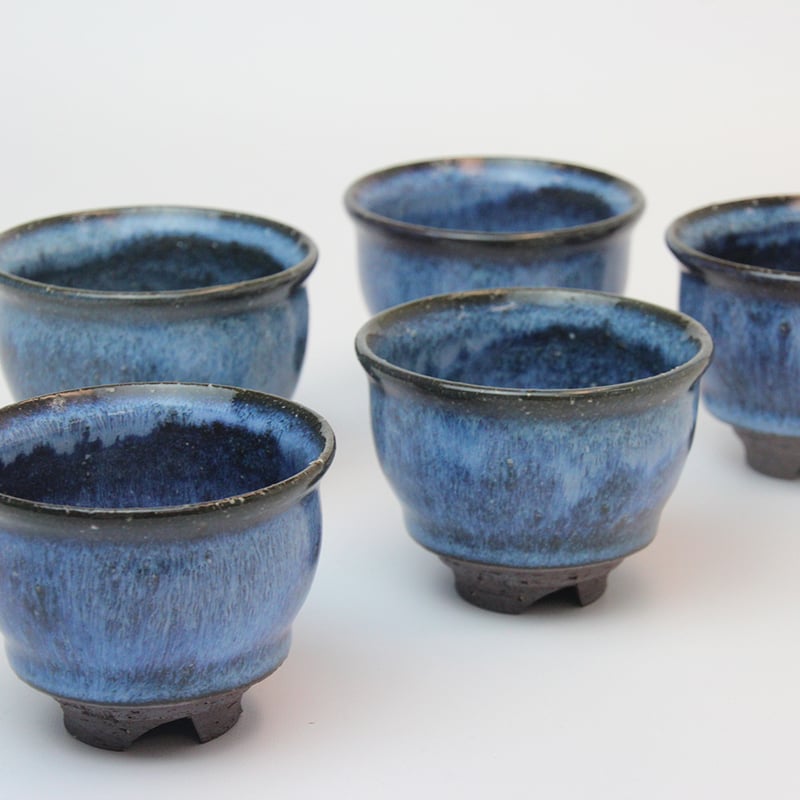 セール品 | 汲み出し揃 わたつみ（化粧箱）｜萩焼窯元 萩陶苑 椿秀窯