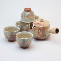 かいらぎぐい呑 佳俊作（木箱）｜萩焼窯元 萩陶苑 椿秀窯 ギフト