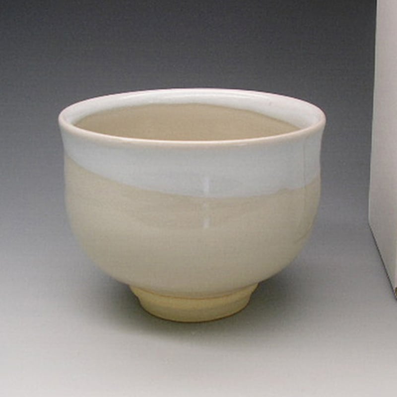 オンラインストア限定品｜楽型抹茶碗 姫 （白箱）｜萩焼窯元 萩陶苑 椿