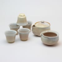 かいらぎ組湯呑 佳俊作（木箱）｜萩焼窯元 萩陶苑 椿秀窯 ギフト 作家