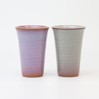 かいらぎ組湯呑 佳俊作（木箱）｜萩焼窯元 萩陶苑 椿秀窯 ギフト 作家