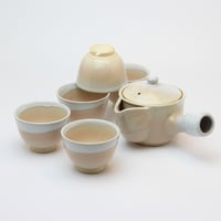 かいらぎ冷酒器揃 佳俊作（木箱）｜萩焼窯元 萩陶苑 椿秀窯 ギフト