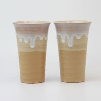 萩焼　フリーカップ オンラインストア限定品 | フリーカップ単品 もも（段箱）｜萩焼