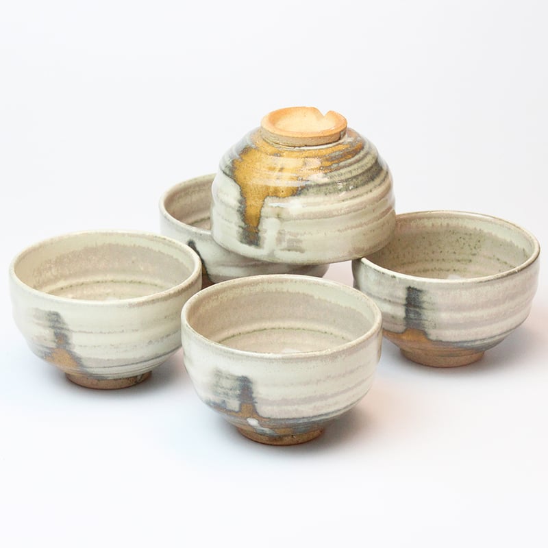 昂緑汲み出し揃（木箱）｜萩焼窯元 萩陶苑 椿秀窯 ギフト | HAGIYAKI