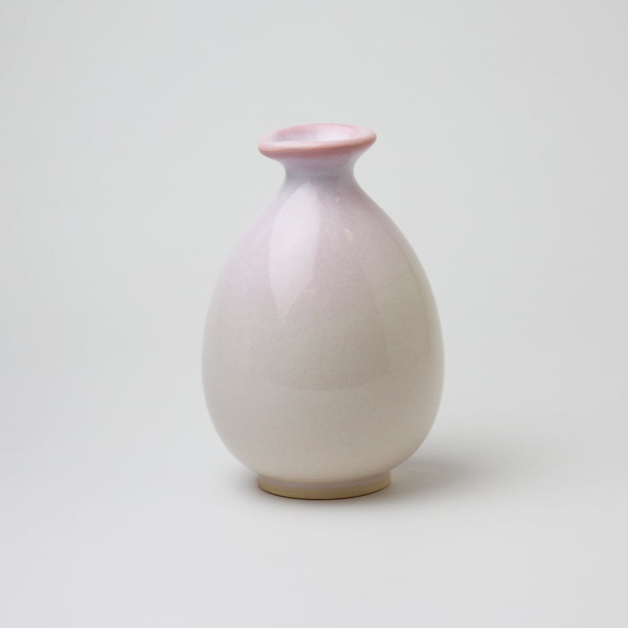 つぼみ桜 お預け酒器（化粧箱）｜萩焼窯元 萩陶苑 椿秀窯 ギフト