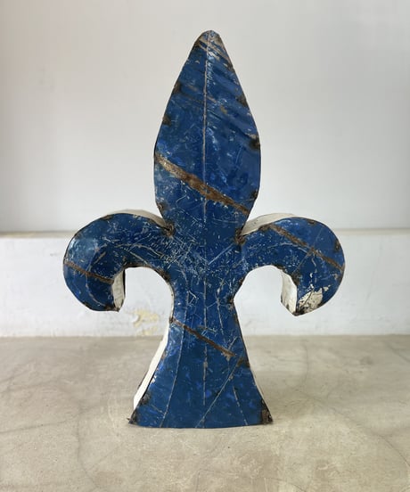RECYCLE METAL  FLEUR-DE-LIS