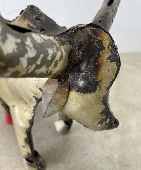 RECYCLE METAL  BULL SMALL -2