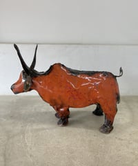 RECYCLE METAL  BULL -2