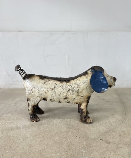 RECYCLE METAL  DOG SMALL