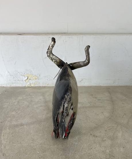 RECYCLE METAL  BULL SMALL -1