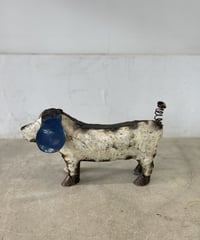 RECYCLE METAL  DOG SMALL